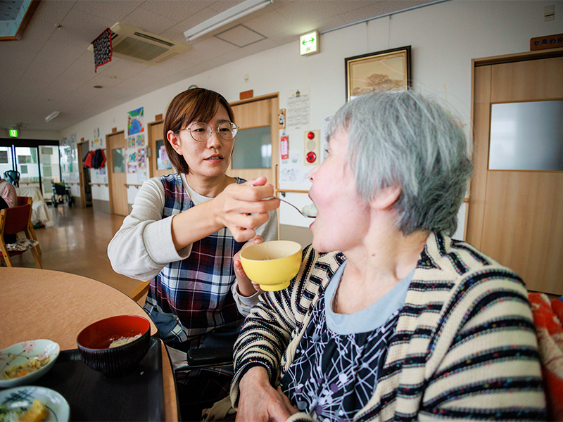 グループホームの生活-食事