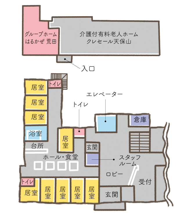 1階平面図