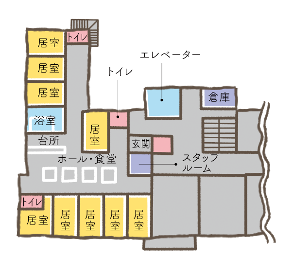 2階平面図