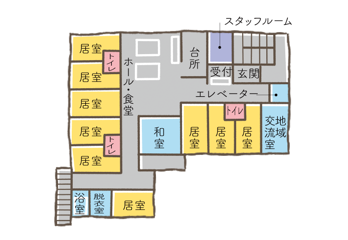 2階平面図