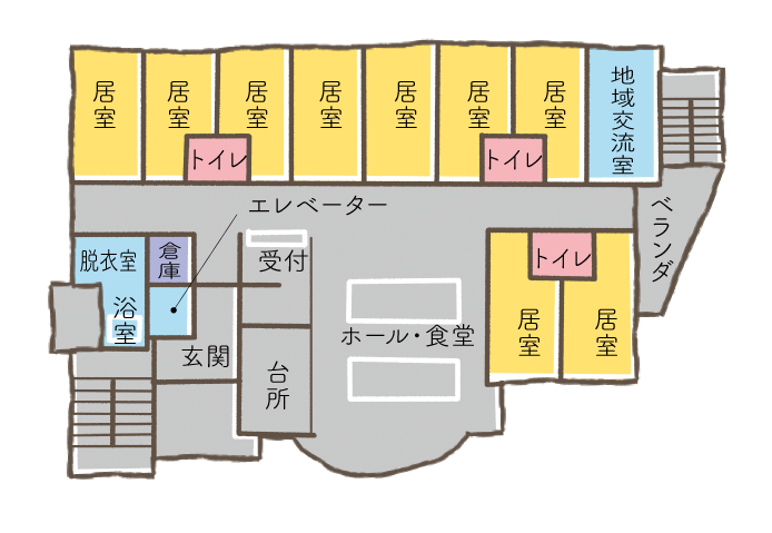 2階平面図