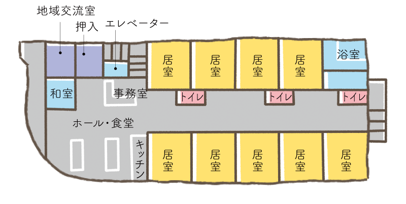 2階平面図