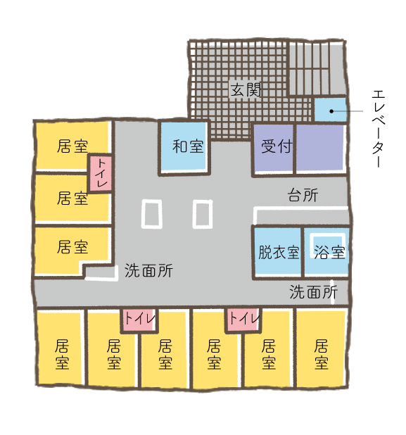 1階平面図