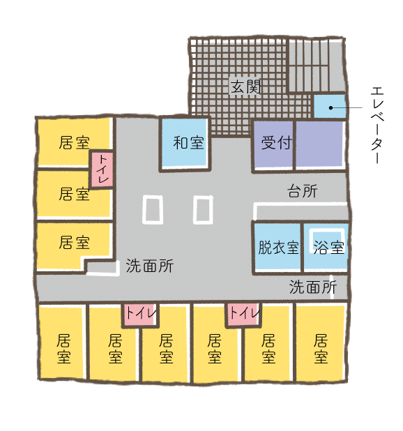 2階平面図