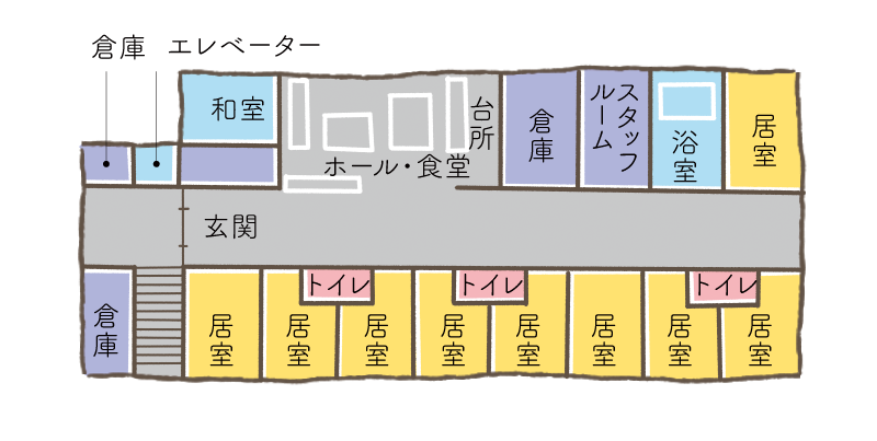 2階平面図