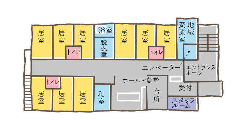 2階平面図